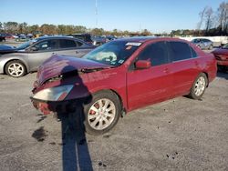 Honda Accord ex salvage cars for sale: 2007 Honda Accord EX