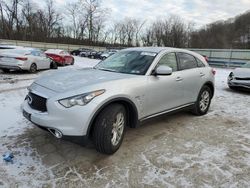 Infiniti QX70 salvage cars for sale: 2017 Infiniti QX70