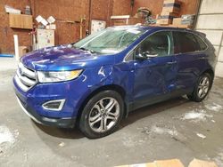 Ford Edge salvage cars for sale: 2015 Ford Edge Titanium