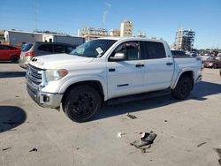 Toyota Tundra salvage cars for sale: 2017 Toyota Tundra Crewmax SR5