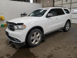 Dodge salvage cars for sale: 2015 Dodge Durango Limited