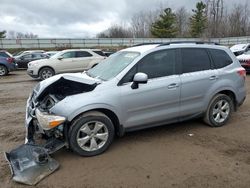 Subaru salvage cars for sale: 2015 Subaru Forester 2.5I Premium