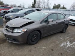 Honda salvage cars for sale: 2013 Honda Civic LX