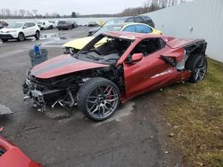 Salvage cars for sale from Copart Central Square, NY: 2024 Chevrolet Corvette Z06 3LZ