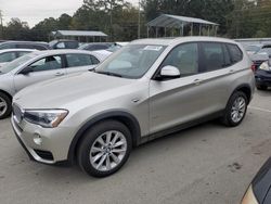 BMW x3 salvage cars for sale: 2017 BMW X3 SDRIVE28I