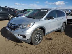 Honda crv salvage cars for sale: 2016 Honda CR-V SE