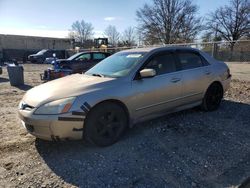 Honda Accord salvage cars for sale: 2005 Honda Accord LX