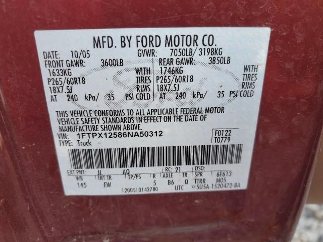 2006 Ford F150