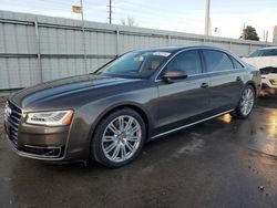 Audi a8 salvage cars for sale: 2015 Audi A8 L Quattro