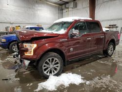 Salvage cars for sale from Copart Milwaukee, WI: 2015 Ford F150 Supercrew