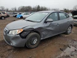 Hyundai Elantra salvage cars for sale: 2010 Hyundai Elantra Blue