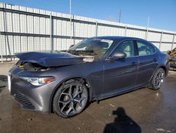 Alfa Romeo salvage cars for sale: 2019 Alfa Romeo Giulia TI