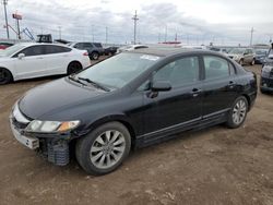 Honda salvage cars for sale: 2009 Honda Civic EXL