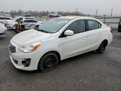 Mitsubishi Mirage salvage cars for sale: 2017 Mitsubishi Mirage G4 ES