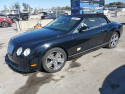 Bentley Continental salvage cars for sale: 2007 Bentley Continental GTC