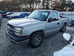 Chevrolet Silverado c1500 salvage cars for sale: 2005 Chevrolet Silverado C1500