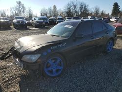 Salvage cars for sale from Copart Portland, OR: 2001 Lexus IS 300