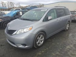 Toyota Sienna le salvage cars for sale: 2012 Toyota Sienna LE