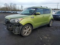 KIA Soul salvage cars for sale: 2015 KIA Soul +