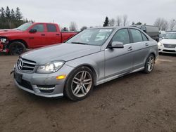 Mercedes-Benz salvage cars for sale: 2014 Mercedes-Benz C 300 4matic