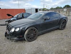 Bentley Continental salvage cars for sale: 2013 Bentley Continental GT Speed