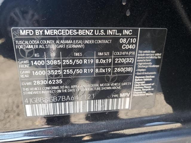 2011 Mercedes-Benz ML 350 4matic