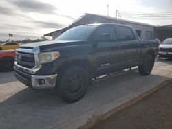 Toyota Tundra salvage cars for sale: 2014 Toyota Tundra Crewmax SR5