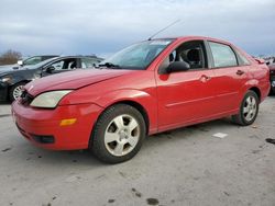 Ford Focus zx4 salvage cars for sale: 2007 Ford Focus ZX4