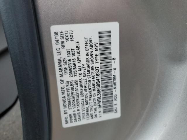 2008 Honda Odyssey EXL