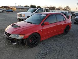 Mitsubishi evo salvage cars for sale: 2006 Mitsubishi Lancer Evolution