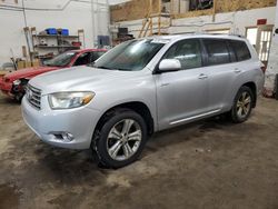 Toyota Highlander salvage cars for sale: 2008 Toyota Highlander Sport