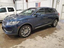 Lincoln salvage cars for sale: 2017 Lincoln MKX Reserve