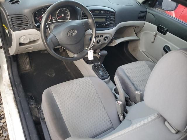 2010 Hyundai Accent Blue