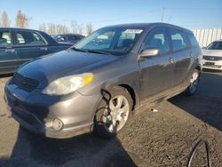 Toyota Corolla salvage cars for sale: 2005 Toyota Corolla Matrix XR