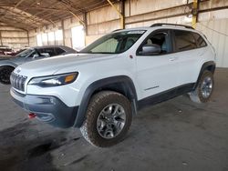 Jeep Cherokee salvage cars for sale: 2019 Jeep Cherokee Trailhawk