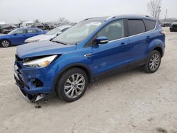 2017 Ford Escape Titanium en venta en Kansas City, KS