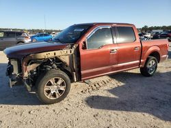 Vehiculos salvage en venta de Copart Houston, TX: 2016 Ford F150 Supercrew