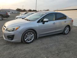 Subaru Impreza salvage cars for sale: 2012 Subaru Impreza Premium