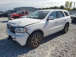 Dodge salvage cars for sale: 2015 Dodge Durango Limited