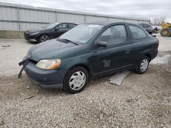 Toyota Echo salvage cars for sale: 2001 Toyota Echo