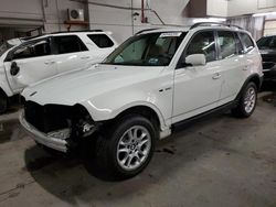 BMW x3 salvage cars for sale: 2005 BMW X3 2.5I