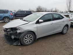 Toyota Corolla salvage cars for sale: 2017 Toyota Corolla L