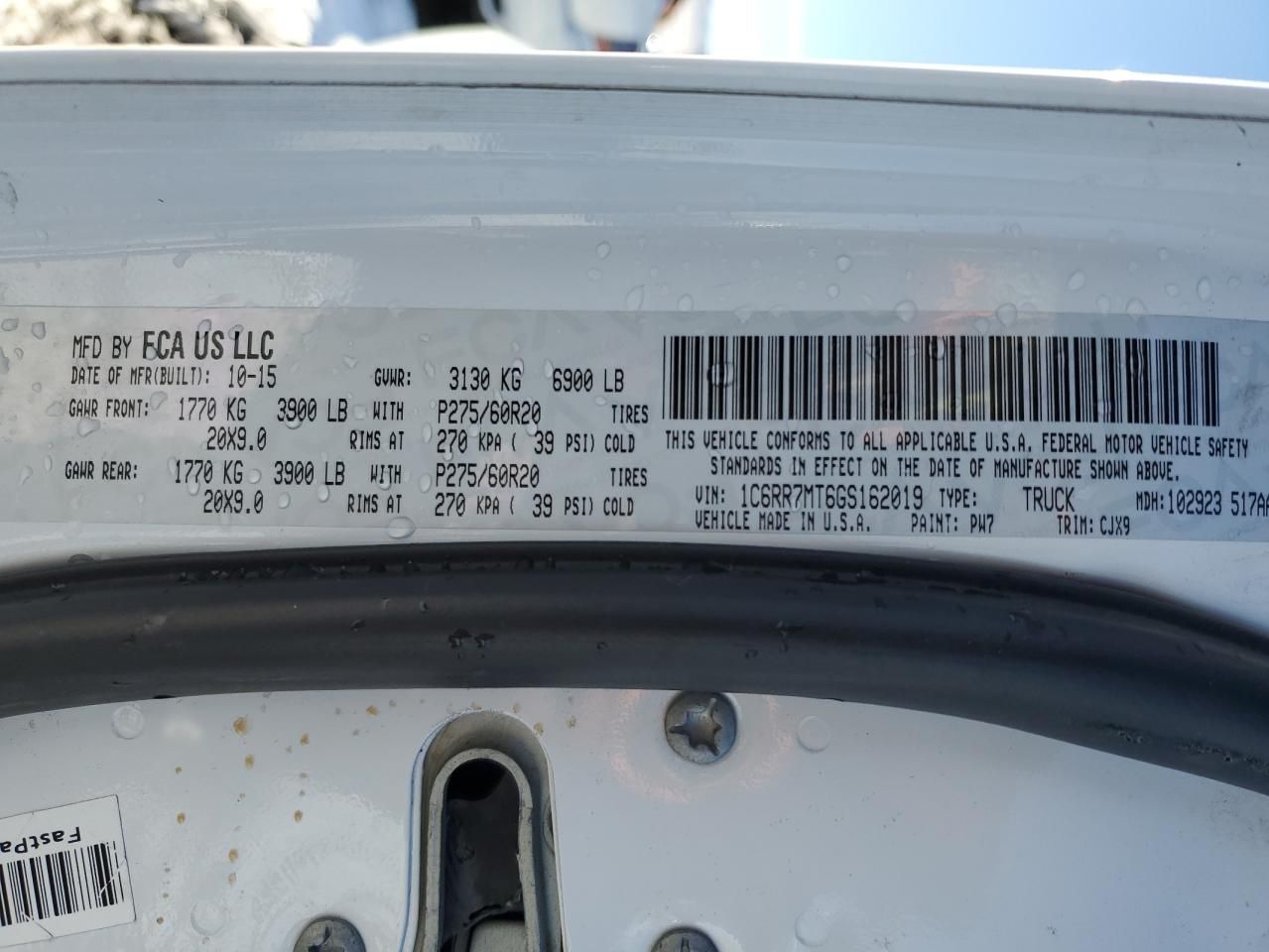 2016 Dodge Ram 1500 Sport