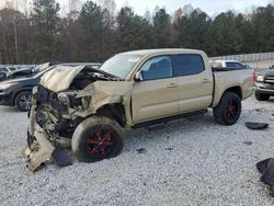 Toyota Tacoma Double cab salvage cars for sale: 2017 Toyota Tacoma Double Cab