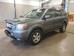 Honda salvage cars for sale: 2007 Honda Pilot EXL