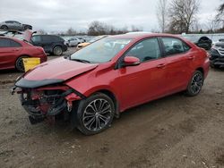 Toyota Corolla salvage cars for sale: 2015 Toyota Corolla L