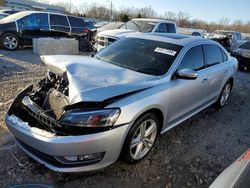 Volkswagen Passat salvage cars for sale: 2014 Volkswagen Passat SEL