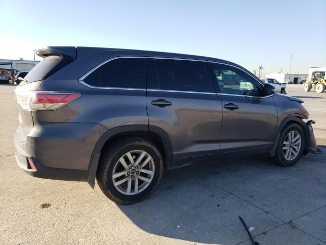 2016 Toyota Highlander LE