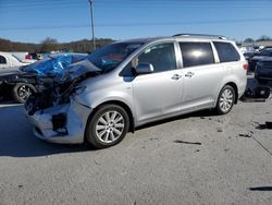 Toyota Sienna xle salvage cars for sale: 2017 Toyota Sienna XLE