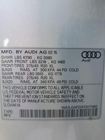 2015 Audi Q7 Premium Plus